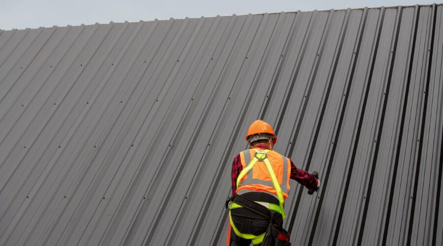 Professional metal roof installation services in Vredenburgh, AL